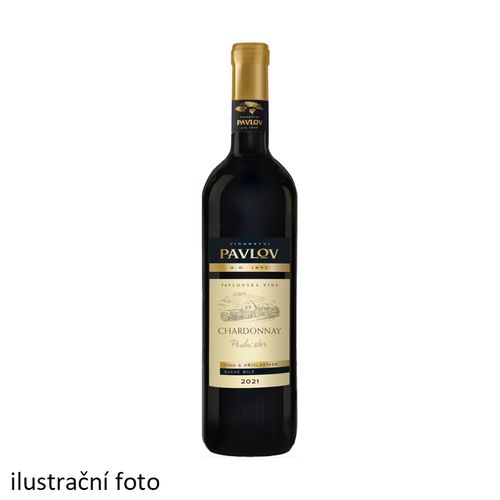 Vinařství Pavlov Chardonnay 2021 pozdní sběr