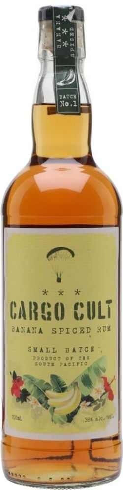 Cargo Cult Banana Spiced Rum 2y 0,7l 38%