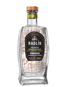 Palírna Radlík Radlík Vínovice z muškátových hroznů 45% 0,5l