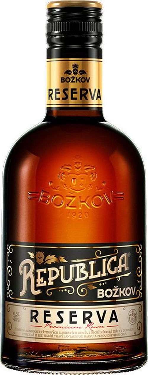 Božkov Republica Reserva 0,5l 40%