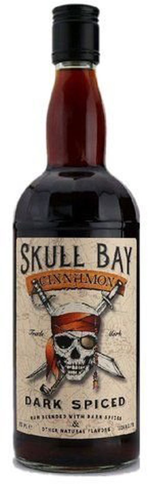 Skull Bay Dark Spiced Cinnamon 0,7l 37,5%