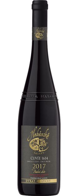 Habánské sklepy Cuvée 1614 ročník 2017 pozdní sběr 0.75l