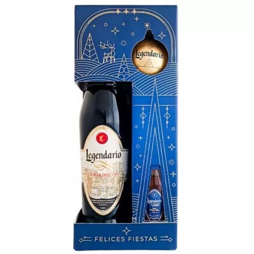 Legendario Elixir De Cuba 7y - Happy Holidays Pack 0,75l