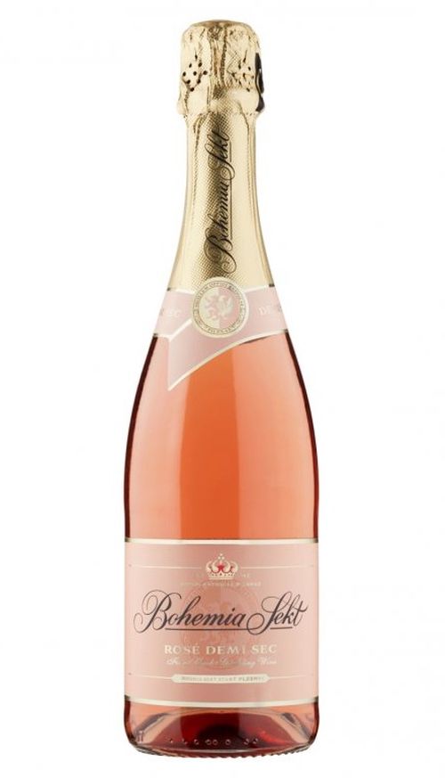 Bohemia Sekt Rosé demi sec 0,75