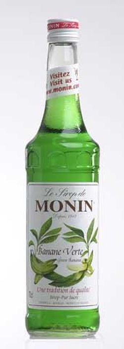 Monin Banane Verte - Zelený banán 0,7l