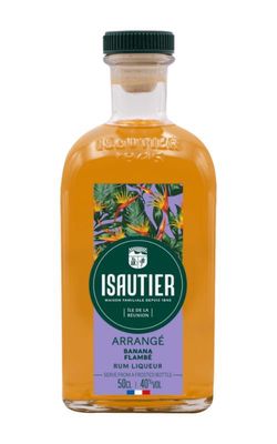 Isautier Arrangé Banane Flambée 0,5l 40%