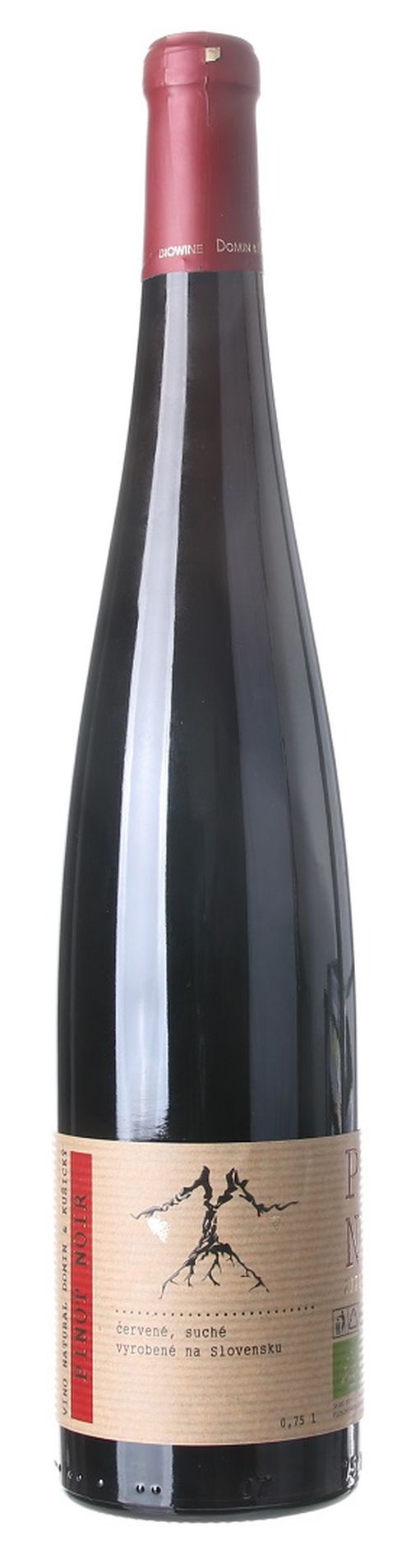 VÍNO NATURAL Domin & Kušický Pinot Noir BIO 0,75