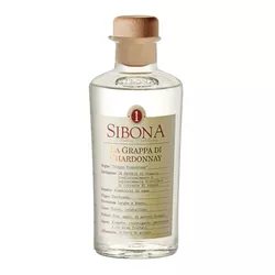 Sibona La Grappa di Chardonnay Linea Graduata 0,5l 40%