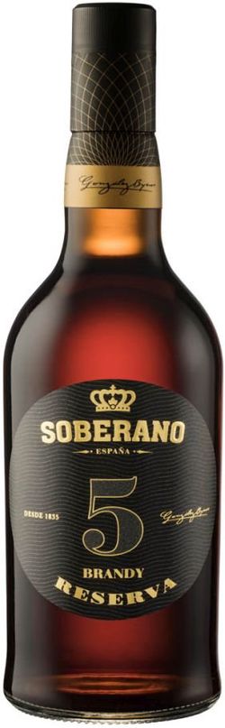 Soberano Brandy Reserva 5y 0,7l 36%