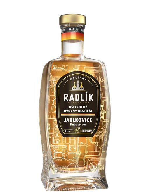 Palírna Radlík Radlík Jablkovice z dubového sudu 43% 0,5l